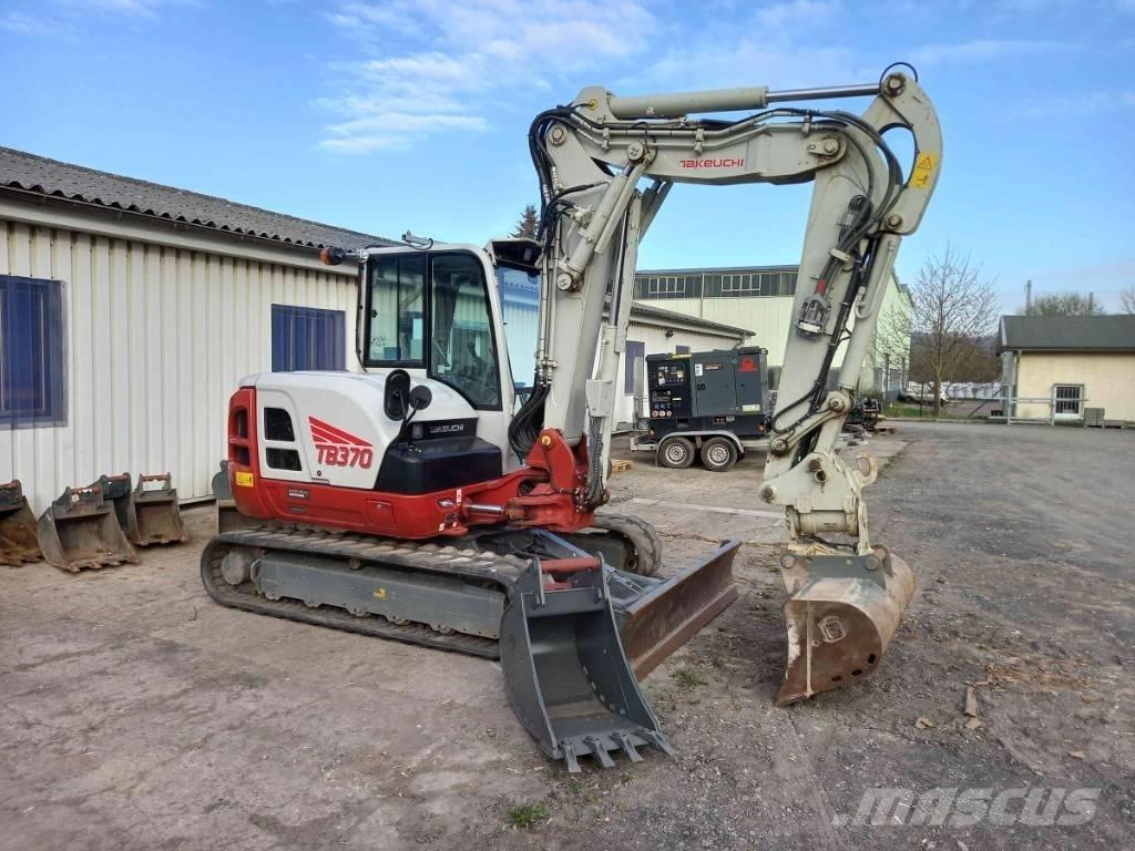 Takeuchi TB 370 CV Vidēja lieluma ekskavatori 7 t - 12 t