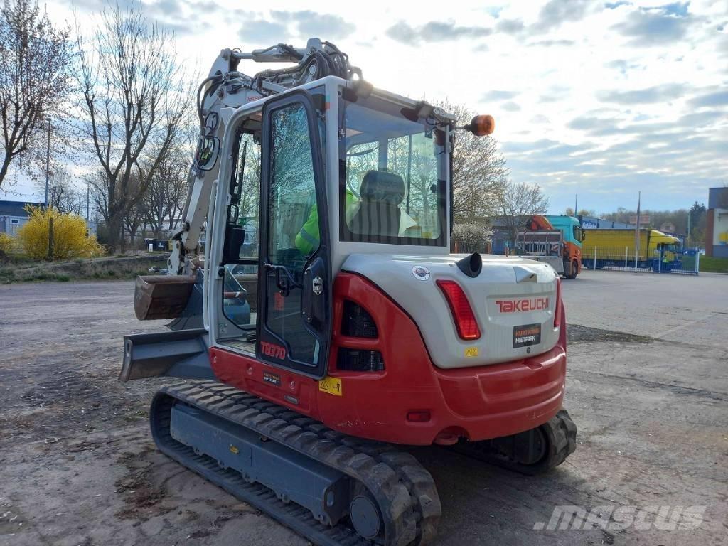 Takeuchi TB 370 CV Vidēja lieluma ekskavatori 7 t - 12 t