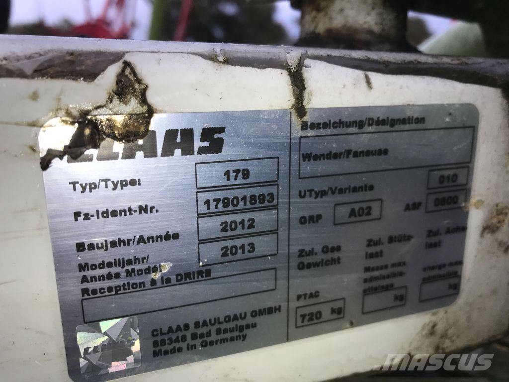 CLAAS Volto 58 Grābekļi un siena ārdītāji