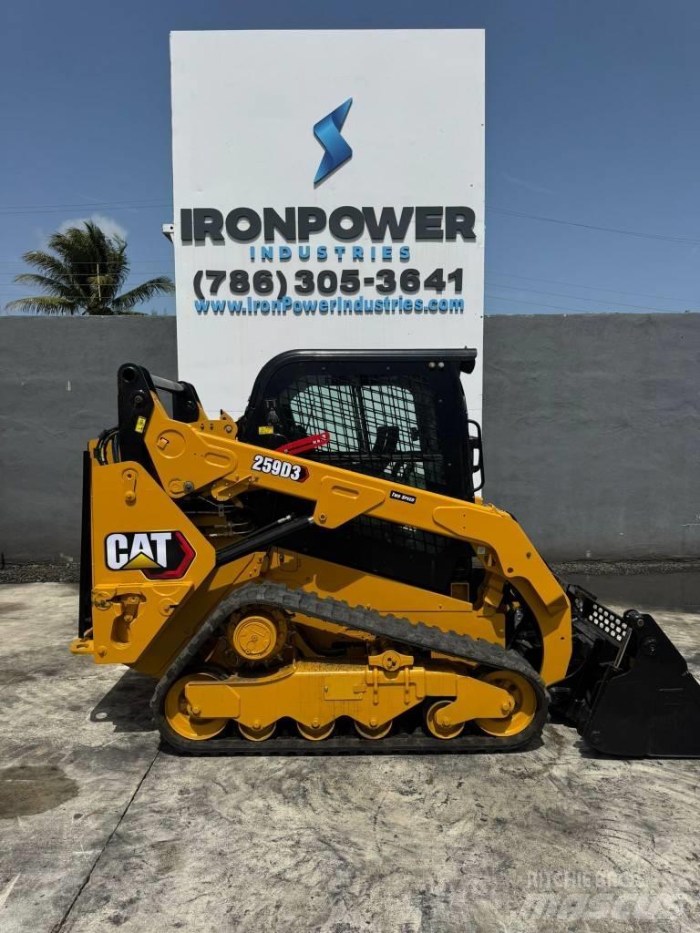 CAT 259D3 Lietoti riteņu kompaktiekrāvēji