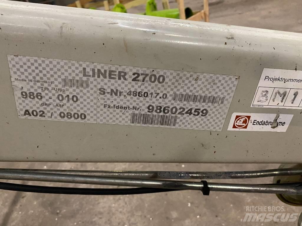 CLAAS Liner 2700 Vālotāji