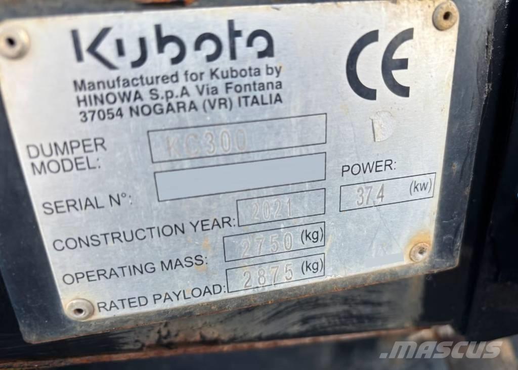 Kubota KC 300 HR-5 Cits iekraušanas un rakšanas aprīkojums