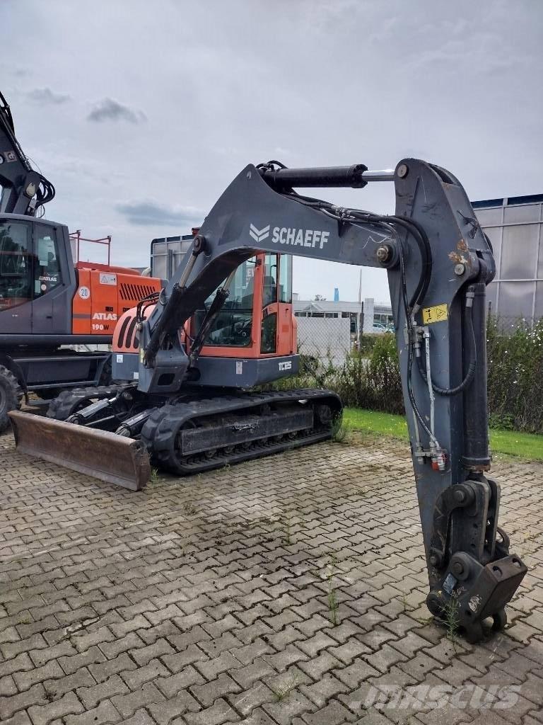 Terex Schaeff TC125 Kāpurķēžu ekskavatori