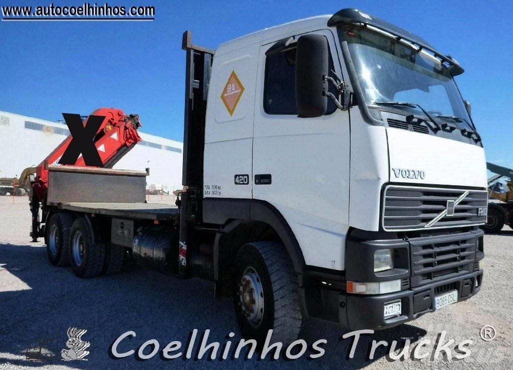 Volvo FH12 420 6x4 Platformas/izkraušana no sāniem