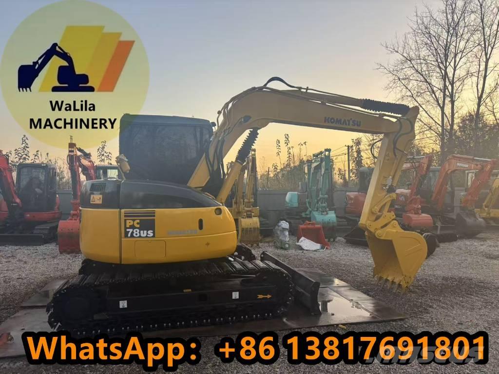 Komatsu PC 78 US Mini ekskavatori < 7 t