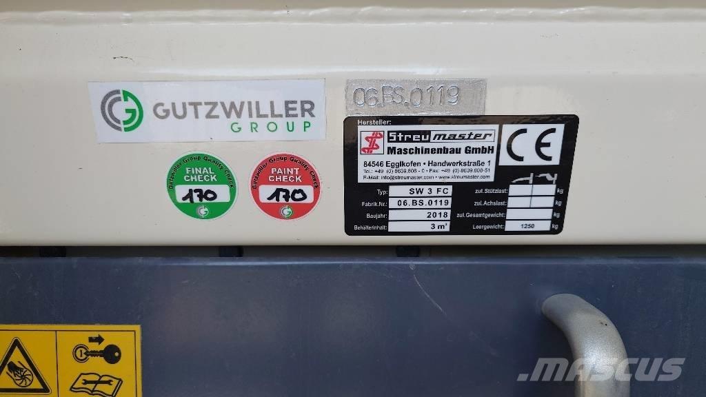 Streumaster SW3FC Asfalta savācējs