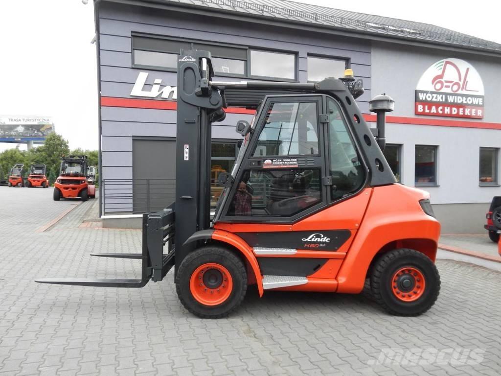Linde H60D-03 Tehnika ar dīzeļa dzinēju