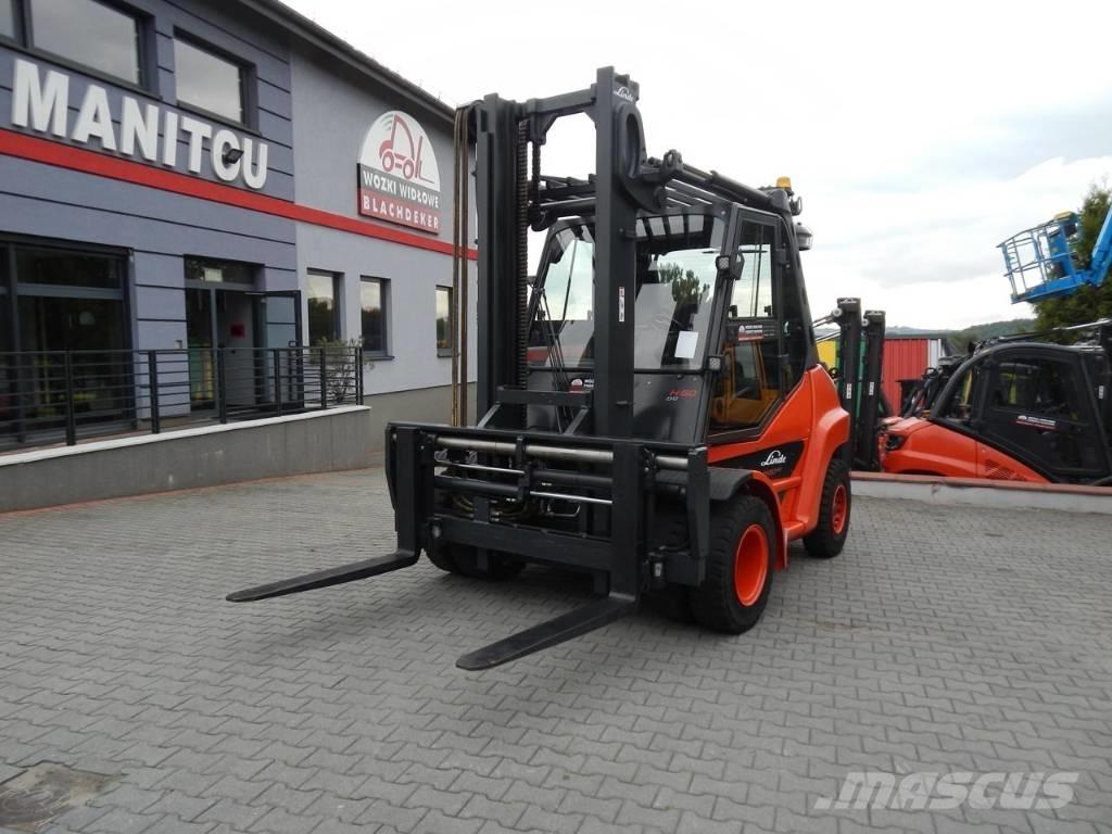 Linde H60D-03 Tehnika ar dīzeļa dzinēju