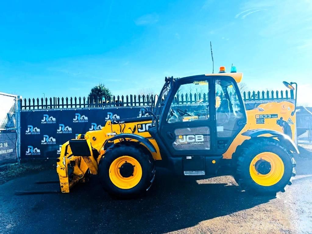 JCB 533-105 Teleskopiskie manipulatori