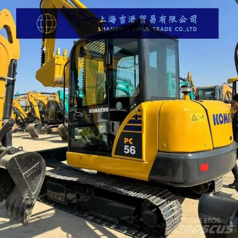 Komatsu PC 56 Kāpurķēžu ekskavatori