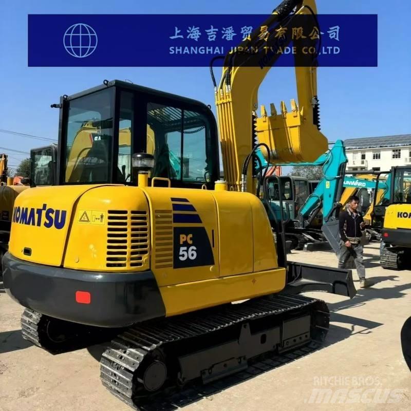 Komatsu PC 56 Kāpurķēžu ekskavatori
