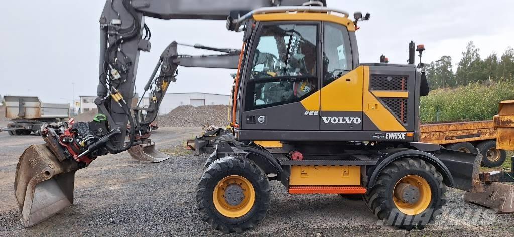 Volvo EWR 150 E Ekskavatori uz riteņiem