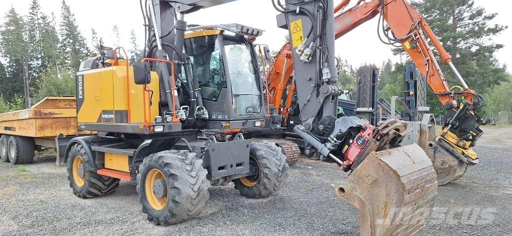 Volvo EWR 150 E Ekskavatori uz riteņiem