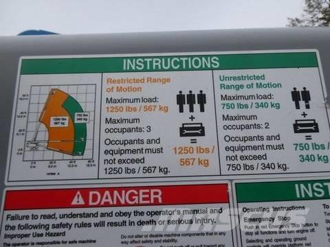 Genie S60XC Teleskopiskie pacēlāji