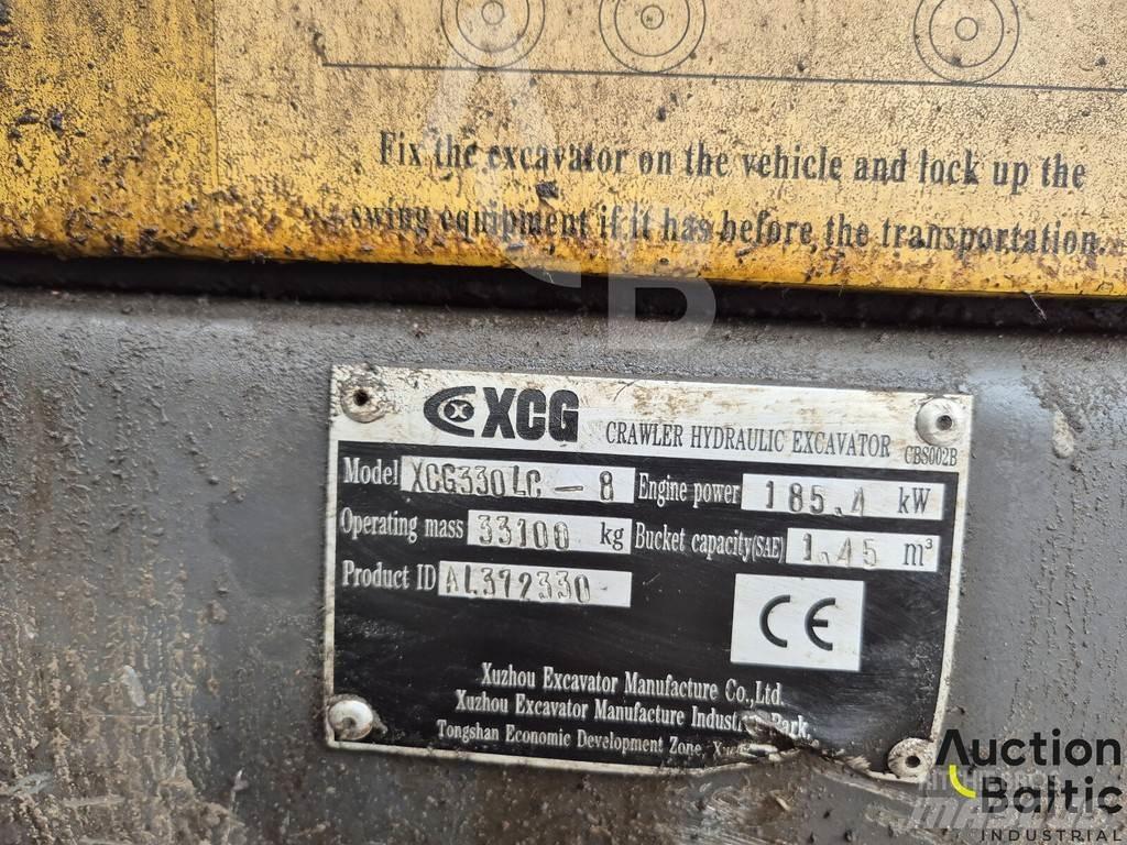 XCG 330LC-8 Kāpurķēžu ekskavatori
