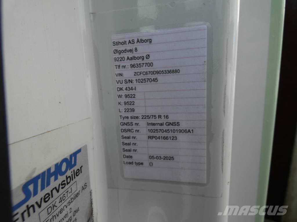 Iveco 70C 18 Šasija ar kabīni