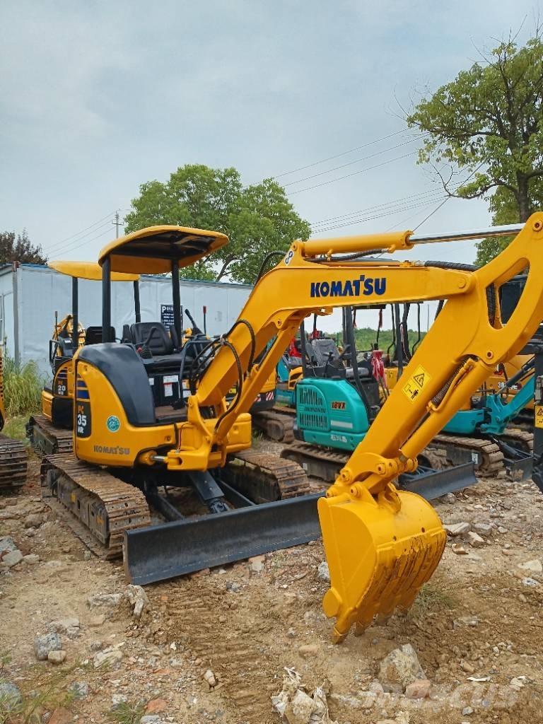 Komatsu PC 35 Kāpurķēžu ekskavatori