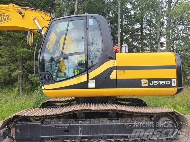 JCB JS 160 LC Kāpurķēžu ekskavatori