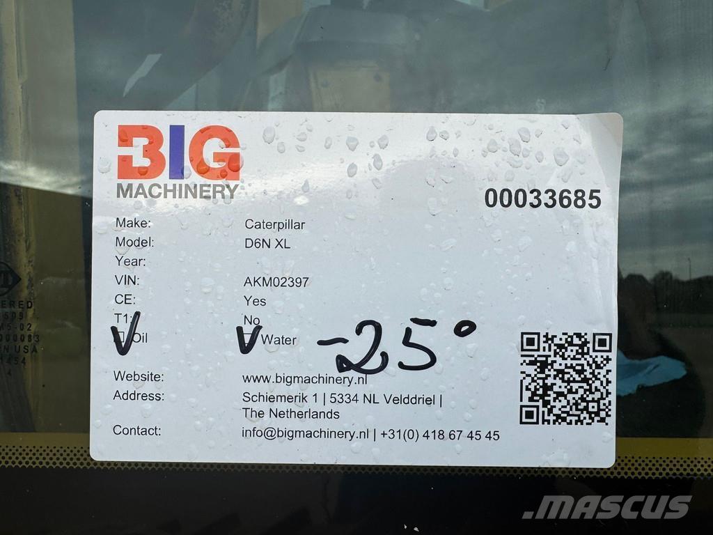 CAT D6N XL Kāpurķēžu buldozeri