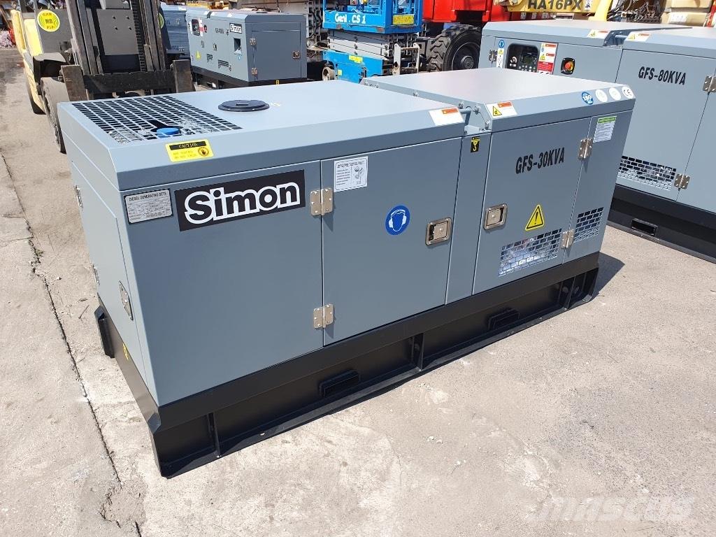 Simon 30KVA Dīzeļģeneratori