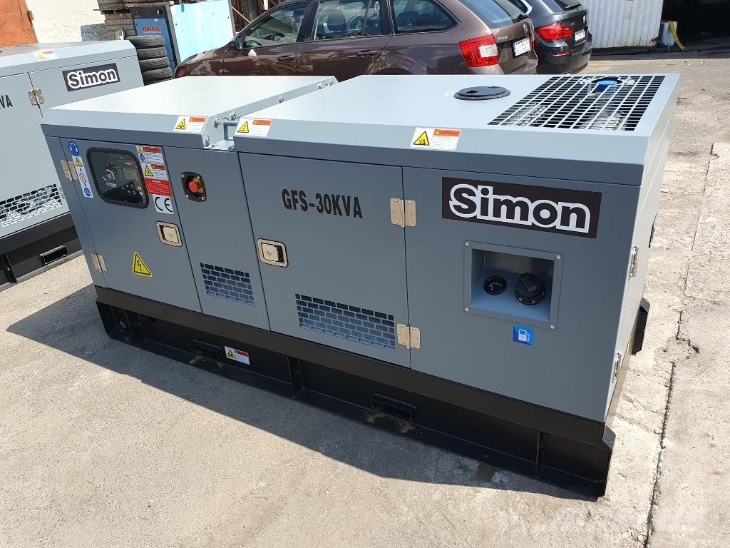 Simon 30KVA Dīzeļģeneratori