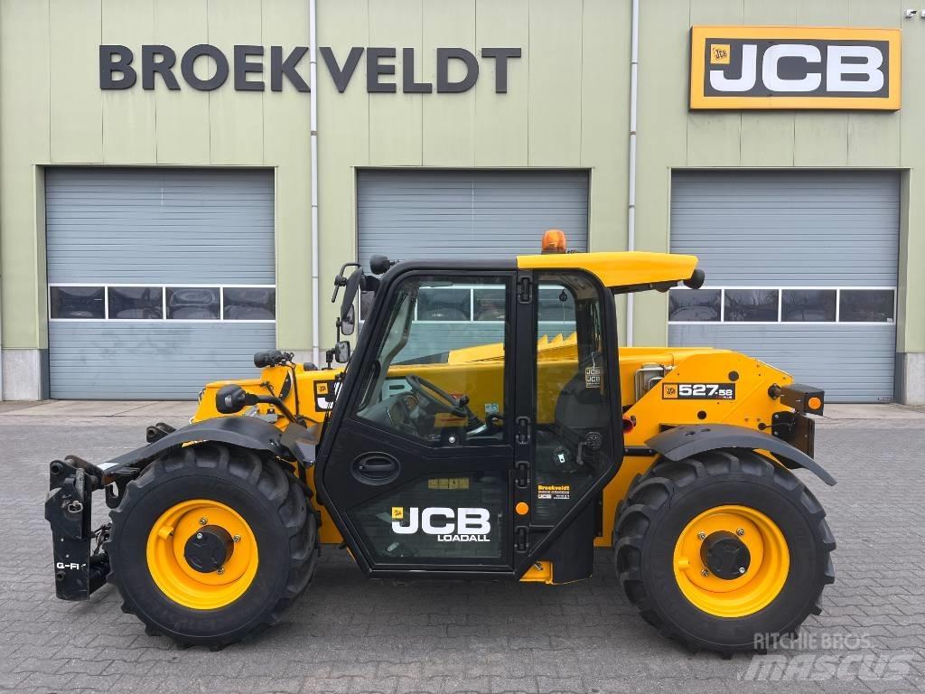 JCB 527-58 Agri Plus Lauksaimniecības pacēlāji