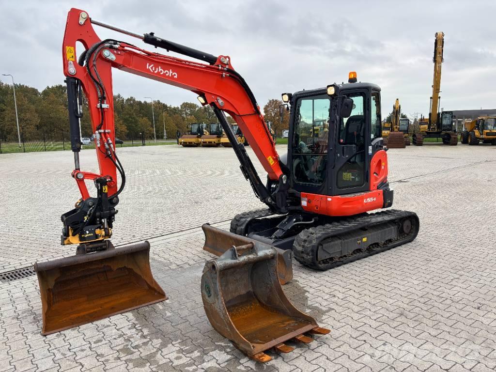  **SOLD** Kubota U 55-4 Mini ekskavatori < 7 t
