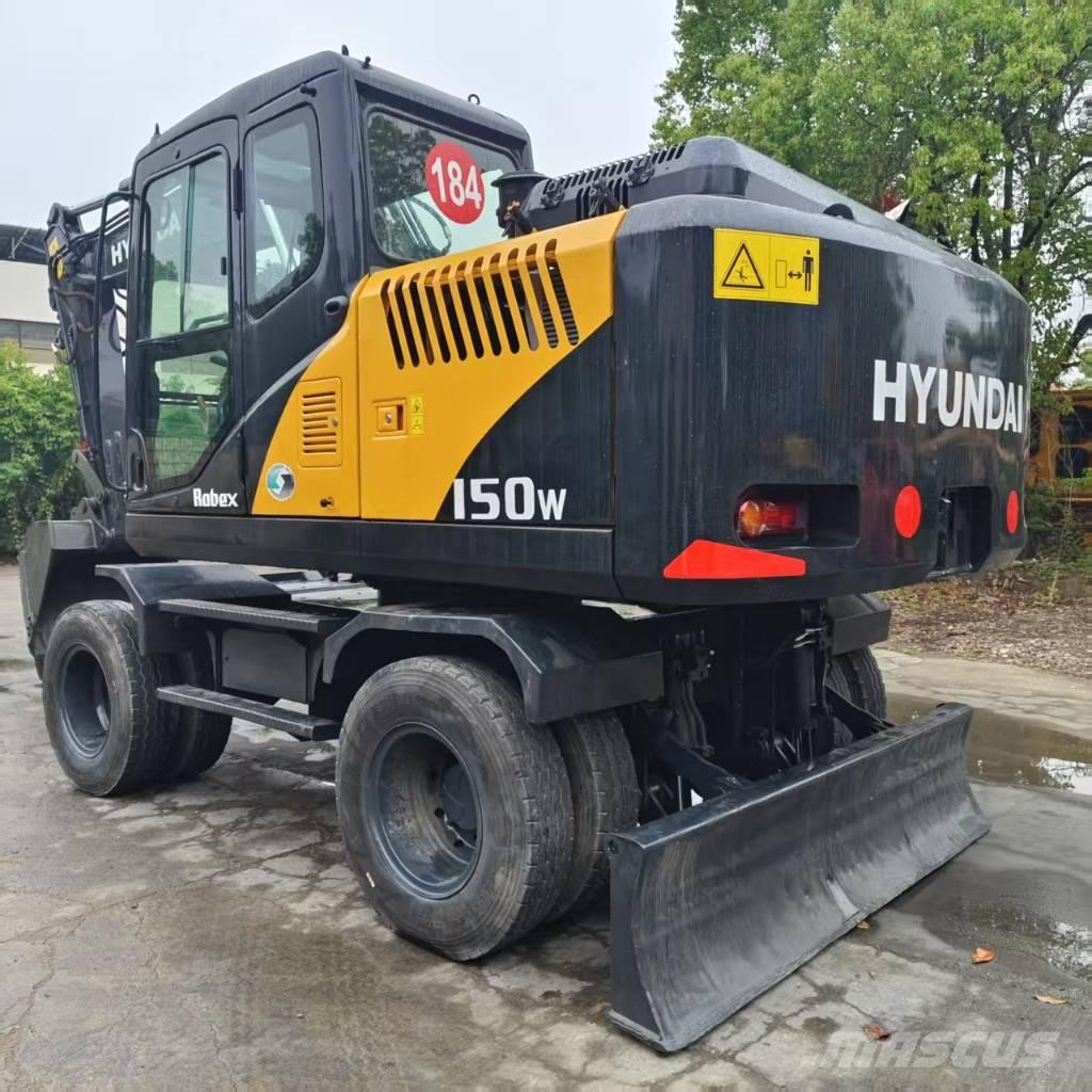 Hyundai R 150 W Ekskavatori uz riteņiem