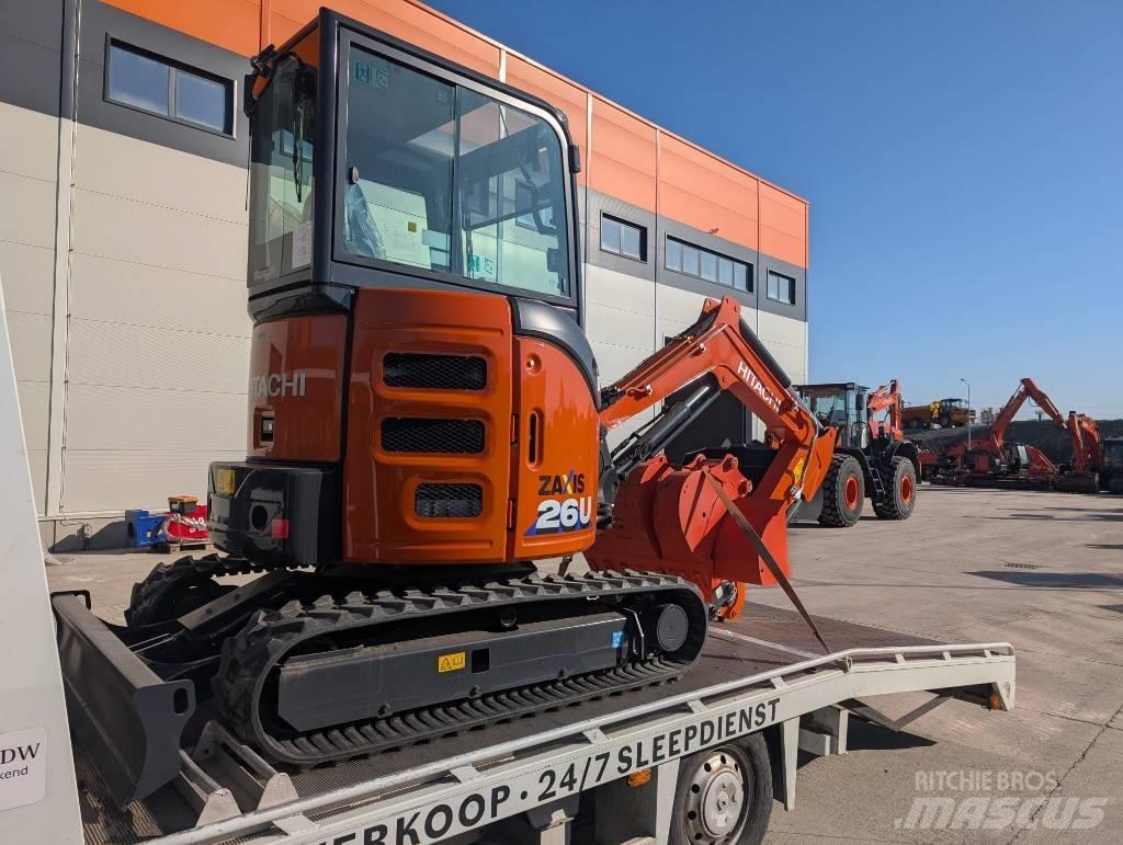 Hitachi ZX 26 U-6 Mini ekskavatori < 7 t