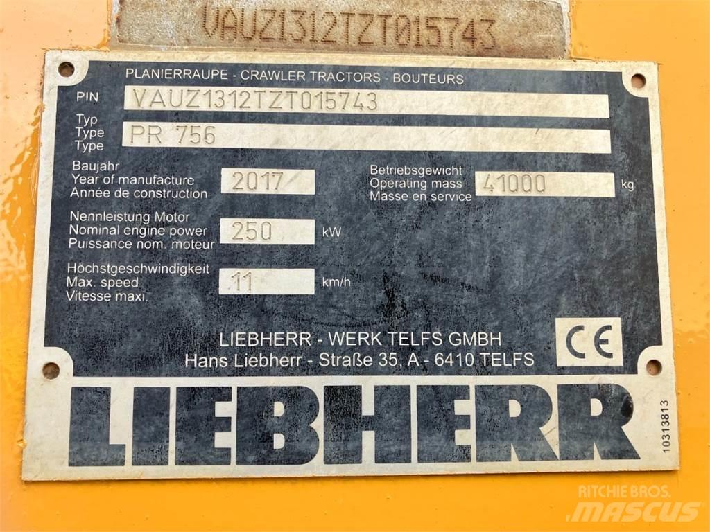 Liebherr PR756 Kāpurķēžu buldozeri