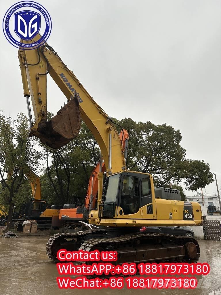 Komatsu PC 450-8 Kāpurķēžu ekskavatori