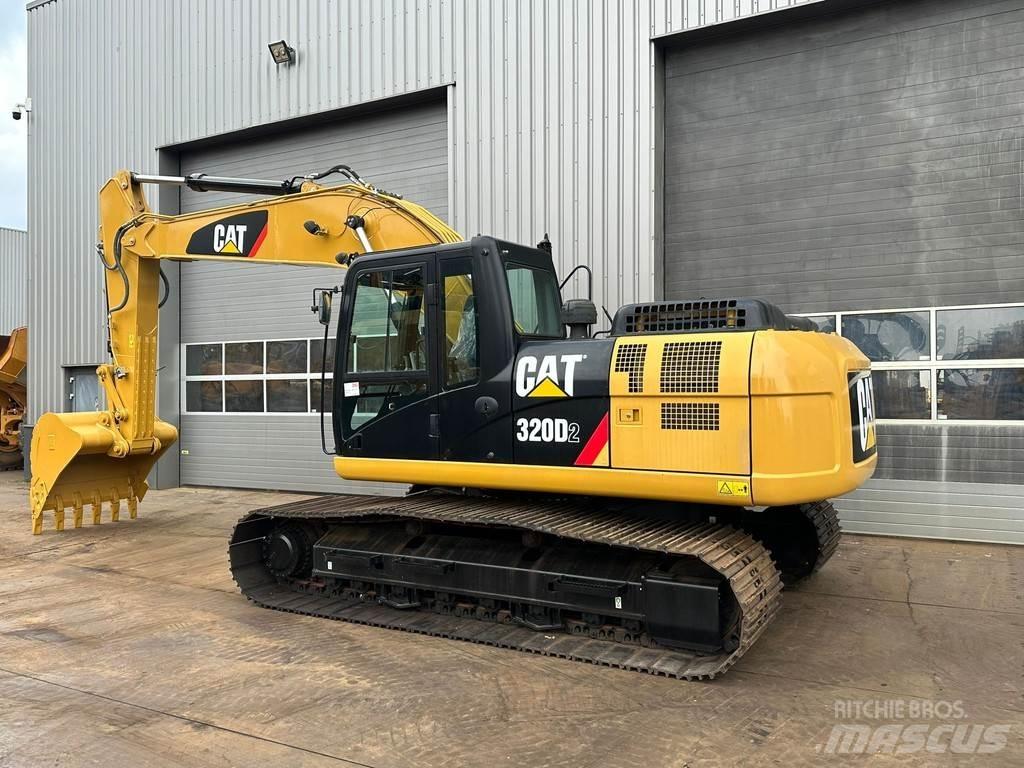 CAT 320D2 Kāpurķēžu ekskavatori
