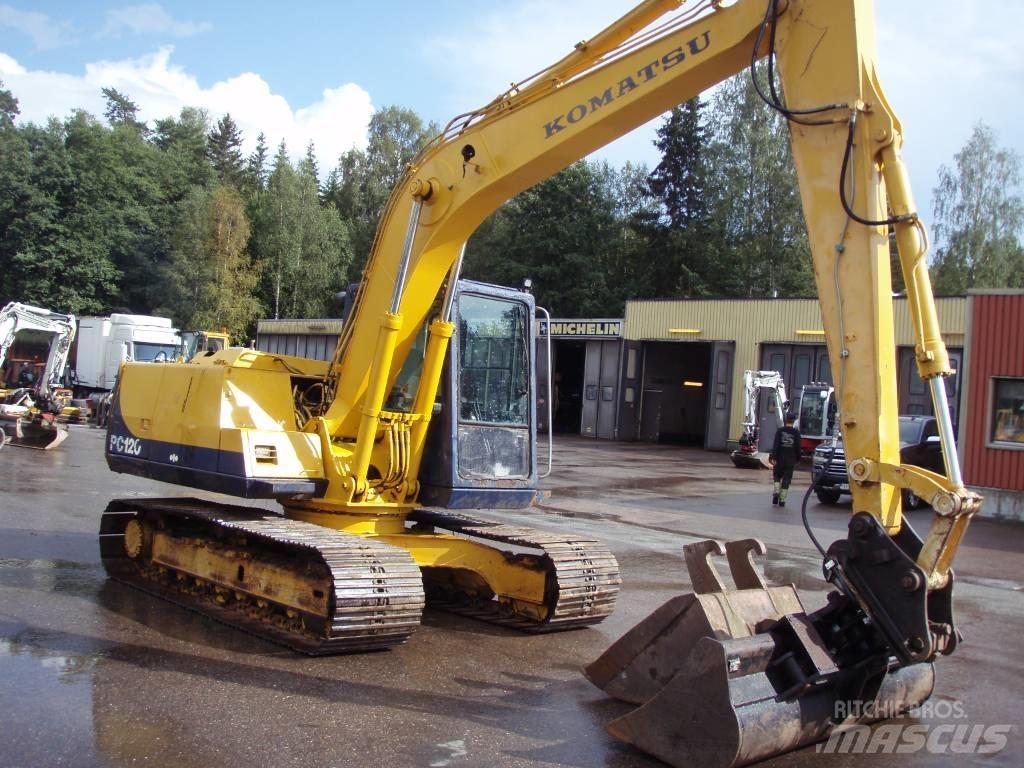 Komatsu PC120-5 Kāpurķēžu ekskavatori