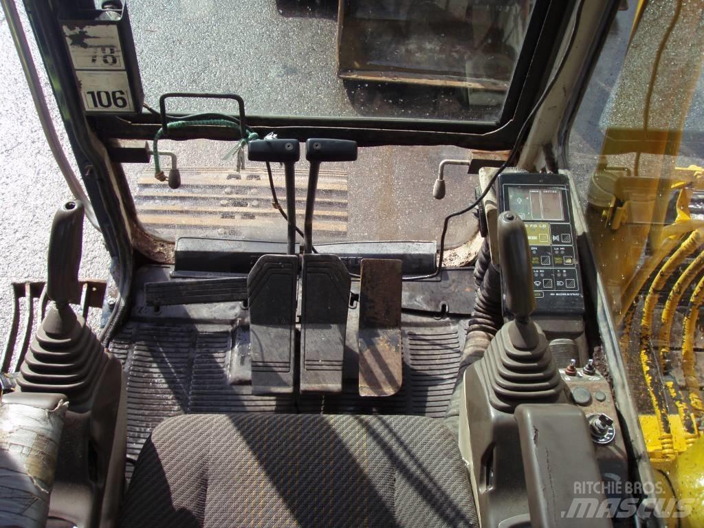 Komatsu PC120-5 Kāpurķēžu ekskavatori