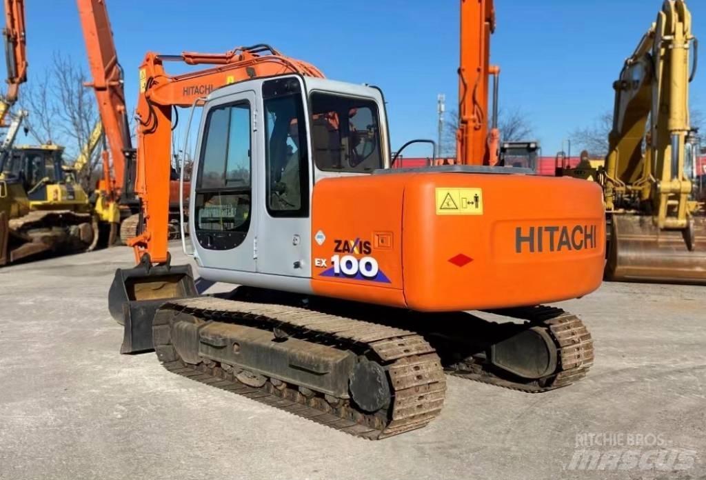 Hitachi EX 100 Kāpurķēžu ekskavatori