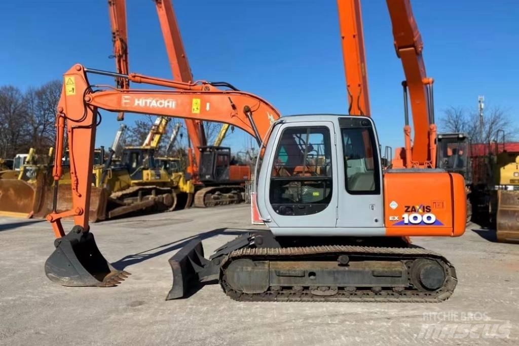 Hitachi EX 100 Kāpurķēžu ekskavatori