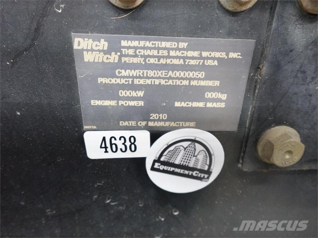 Ditch Witch RT80 Tranšeju racēji