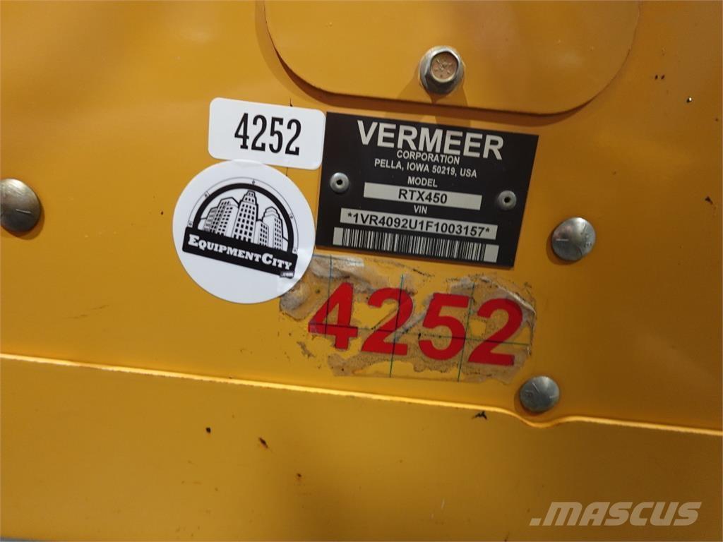 Vermeer RTX450 Tranšeju racēji