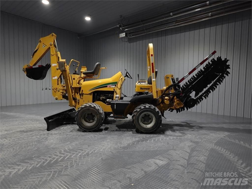 Vermeer RTX550 Tranšeju racēji