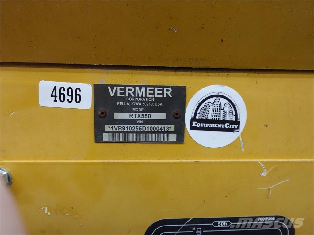 Vermeer RTX550 Trenchers