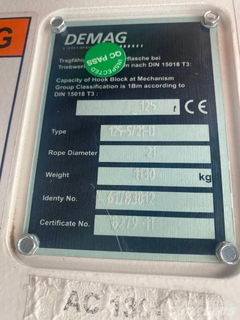Demag 61783812 Pacēlāju/krānu aprīkojums