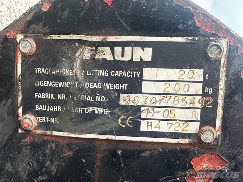 Faun 99707786492 Pacēlāju/krānu aprīkojums