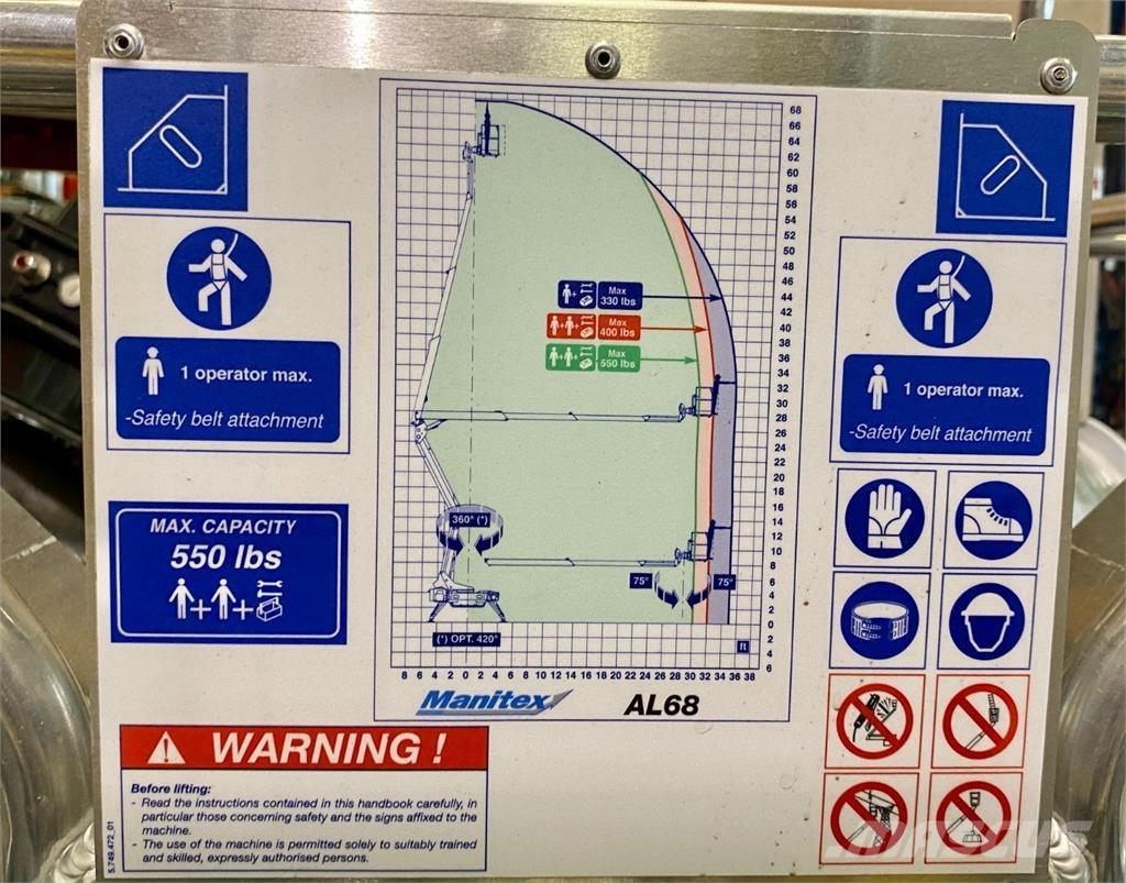 Manitex AL68 Vertikālie pacēlāji