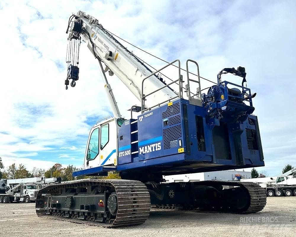 Mantis GTC-500 Kāpurķēžu ceļamkrāni