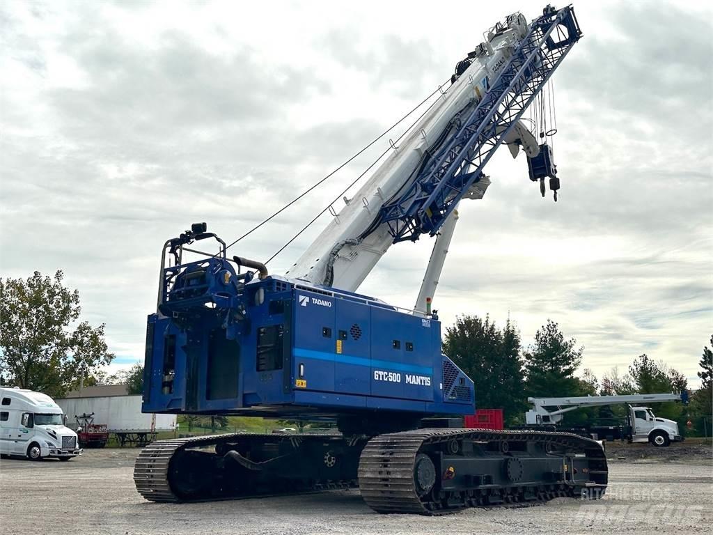 Mantis GTC-500 Kāpurķēžu ceļamkrāni