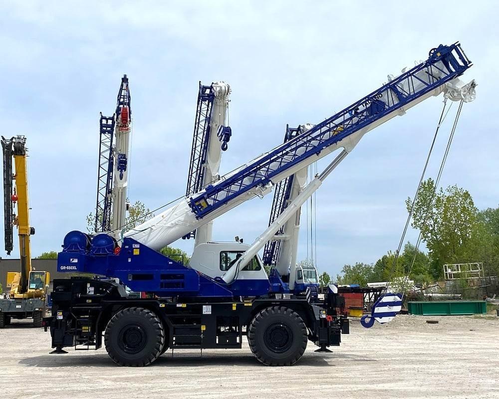 Tadano GR-550XL Celtņi nelīdzenām virsmām
