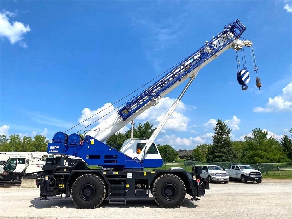 Tadano GR-550XL-3 Celtņi nelīdzenām virsmām