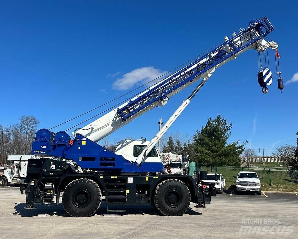 Tadano GR-550XL-3 Celtņi nelīdzenām virsmām