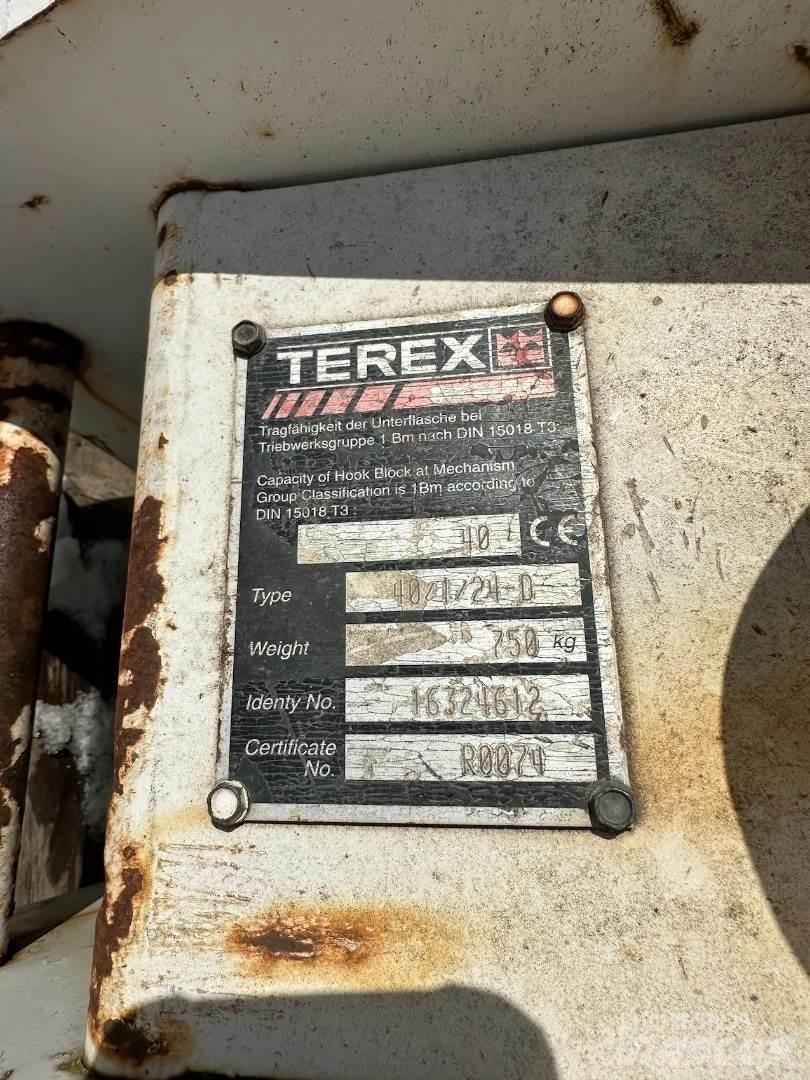 Terex 16324612 Pacēlāju/krānu aprīkojums