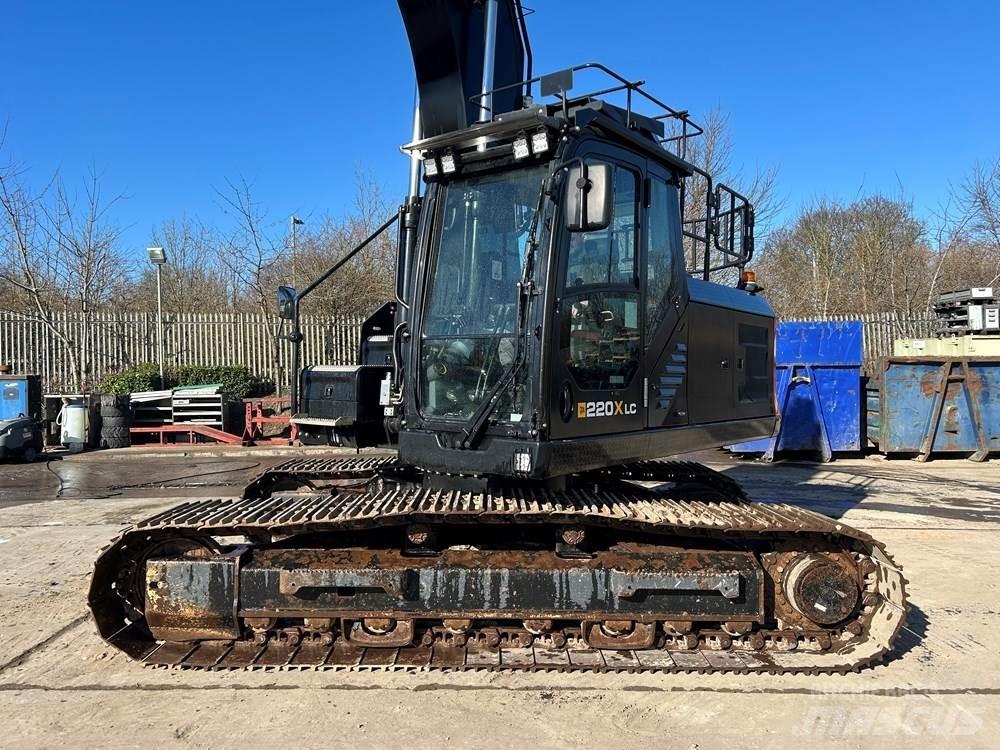 JCB 220X Kāpurķēžu ekskavatori